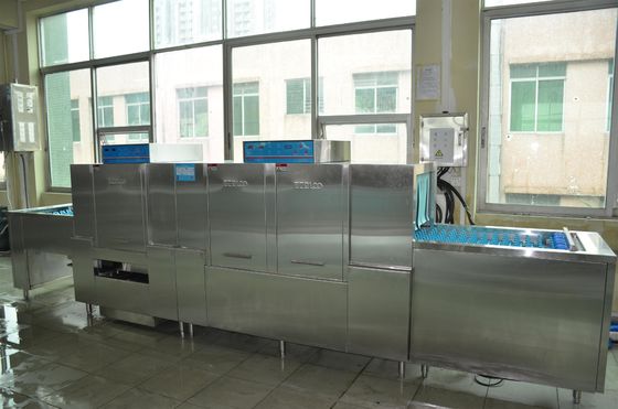 Chine Lave-vaisselle de catégorie de restaurant 25KW/61KW 1600H 5400W 850D, machine de vaisselle commerciale fournisseur