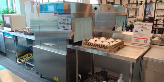 Chine Lave-vaisselle adapté aux besoins du client de convoyeur de support de taille pour des plats/nettoyage de cuvette/tasse fournisseur