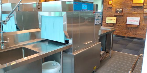 Chine Bas lave-vaisselle coût de la main-d'oeuvre de 3 supports, lave-vaisselle commercial de verrerie de solides solubles fournisseur