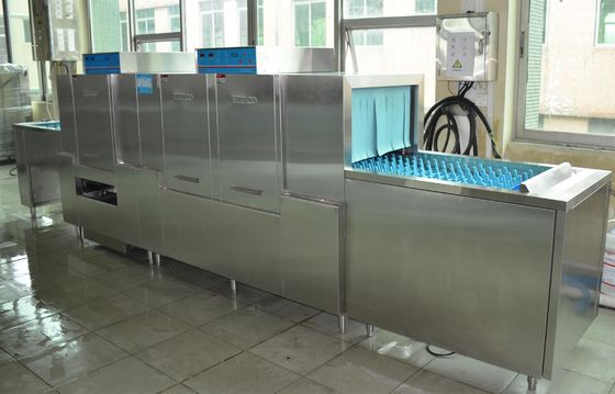 Chine Distributeur commercial du lave-vaisselle 1600H 5400W 850D d'acier inoxydable d'OIN à l'intérieur fournisseur