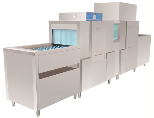 Chine Distributeur à longue chaîne du lave-vaisselle ECO-L470PH d'utilisation des hôtels 21KW/57KW à l'intérieur fournisseur