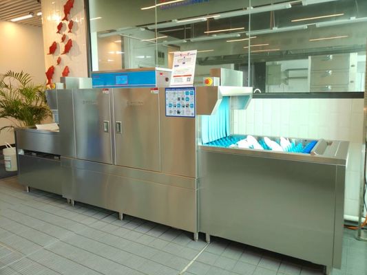 Chine Machine de vaisselle industrielle de double évier, utilisation commerciale de lave-vaisselle résistants fournisseur
