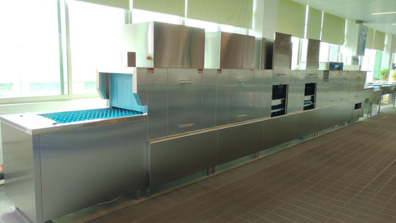 Chine Type électrique machine de vaisselle, grand lave-vaisselle résistant commercial de vol fournisseur