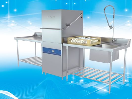 Chine Type stable lave-vaisselle de capot de représentation avec la fonction automatique de Clearning fournisseur