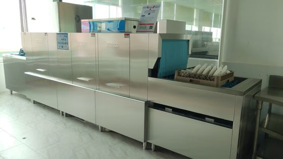 Chine Station commerciale de vaisselle d'isolation/eau chaude aseptisant le lave-vaisselle fournisseur